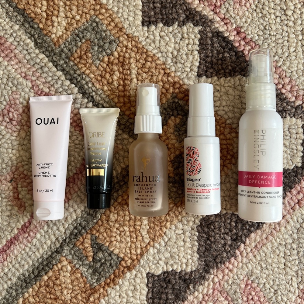 Hair Care Multi Mini Set Ouai Oribe Rahua Briogeo Philip Kingsley NWOT